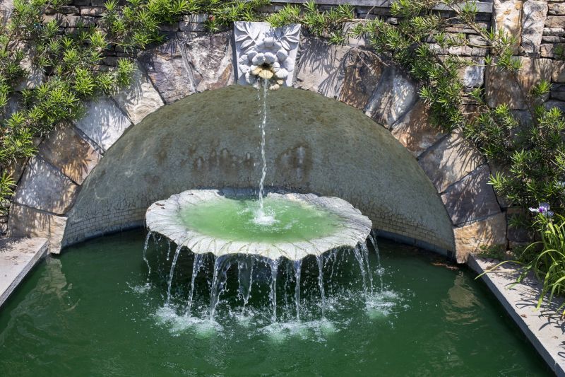 Patio Fountain Installation