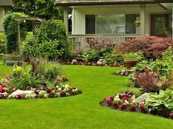 Flower Garden Planting in Camas