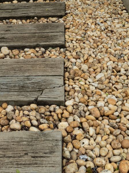 Pea Rock Installation in Camas